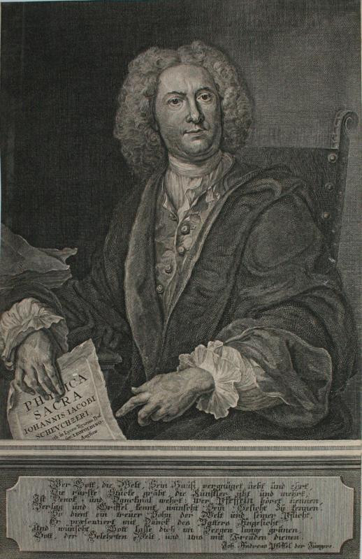 neurčený autor - Johann. Jacobus Scheuchzer