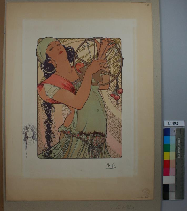 Alfons Mucha - Návrh na plakát