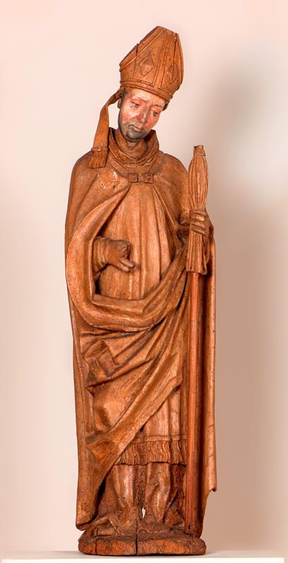 neznámý sochař jihomoravský - Světec (biskup) z Brankovic