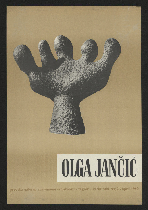 Olga Jančić - sochařka Olga Jančić, Městská galerie současného umění Zagreb