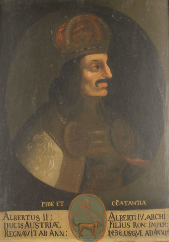 neznámý malíř středoevropský - Albert II. Habsburský