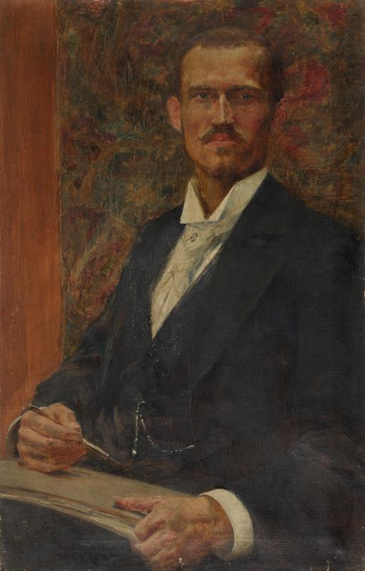 Jan Preisler - Podobizna malíře Bořivoje Müllera