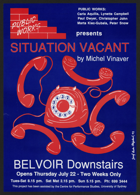 Josef Stejskal - Michel Vinaver: Situation Vacant