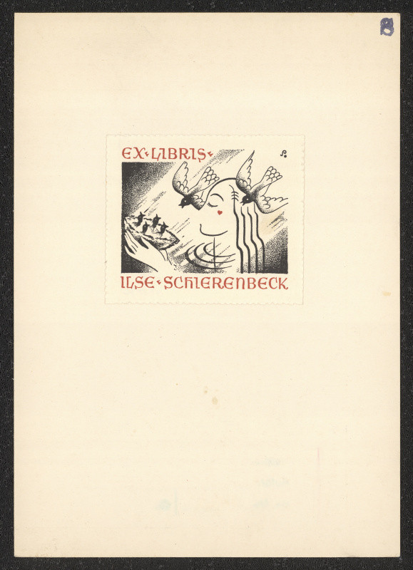 Henry Seljaerven - Ex libris Ilse Schierenbeck