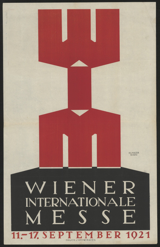 Julius Klinger - Wiener Internationale Messe 1921