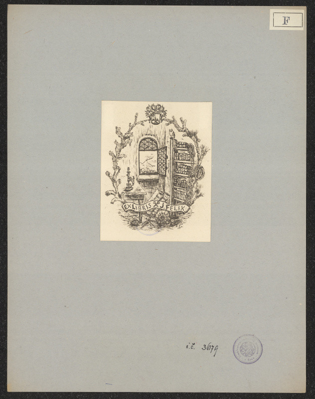 Anna Felix - Exlibris J. Felix