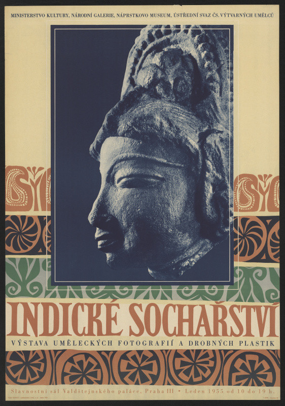 neznámý - Indické sochařství, Valdštejnský palác 1955