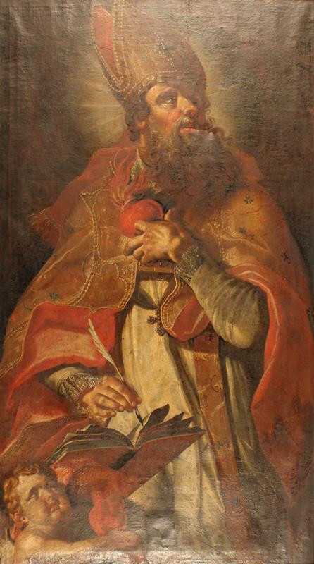 neznámý malíř - Sv. Augustin (Biskup)
