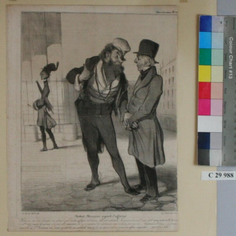 Honoré Daumier - Robert Macaire agent d' affaires