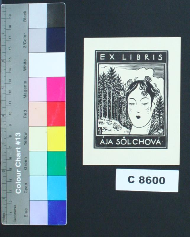 Antonín Burka - Ex libris Áji Solchové