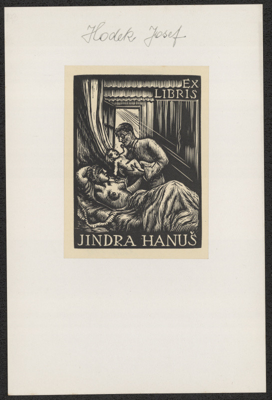 Josef Hodek - Ex libris Jindra Hanuš