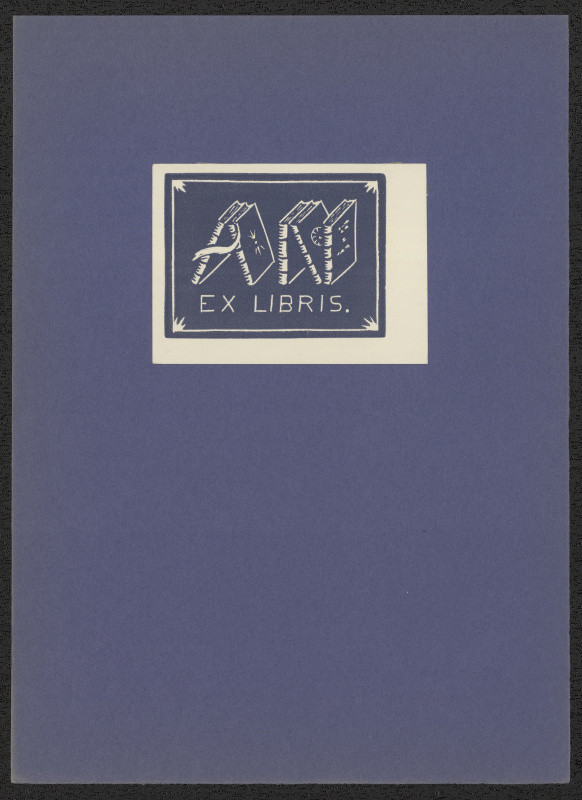 V. Janák - Ex libris AN