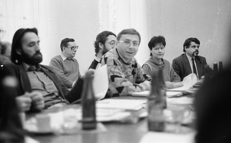 Dagmar Hochová - Církevní a humanitární výbor České národní rady, leden 1991