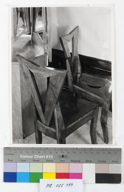 Jan Svoboda - Bez názvu (Kubistické židle, Pavel Janák)
