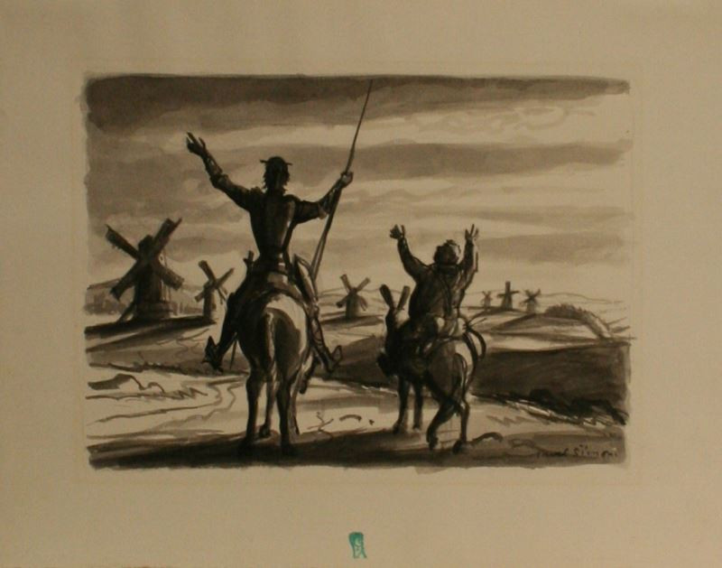 Pavel Šimon - Don Quijot a větrné mlýny