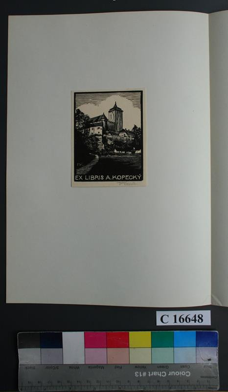 František Kobliha - Ex libris A. Kopecký
