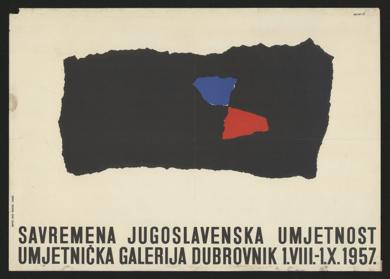 E. Murtič - současné jugoslávské umění, Umělecká galerie Dubrovník