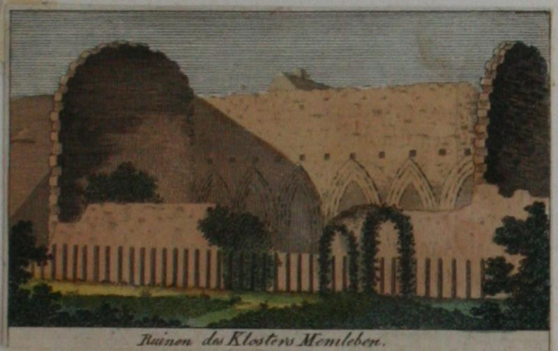 neurčený autor - Ruinen des Klosters Memleben