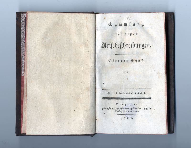 neurčený autor, Joseph Georg Traßler - Sammlung der besten Reisebeschreibungen. Vierter Band