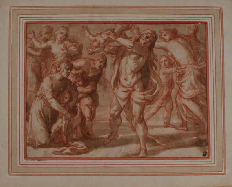 Alessandro Turchi zv. Veronese nebo L´Orbetto - Zuřící Herkules