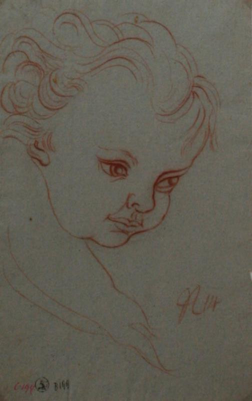 Eliáš Ferdinand Herbert - Dětská hlava
