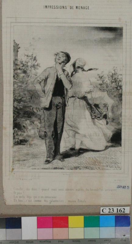 Paul Gavarni (Chevalier Sulpice Paul) - Ilustrace  z  Charivari