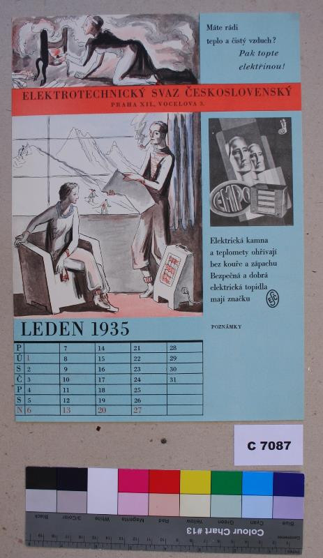 Petr Dillinger - Leden - kalendář