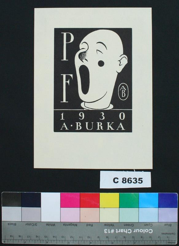 Antonín Burka - P.F. 1930 A. Burka