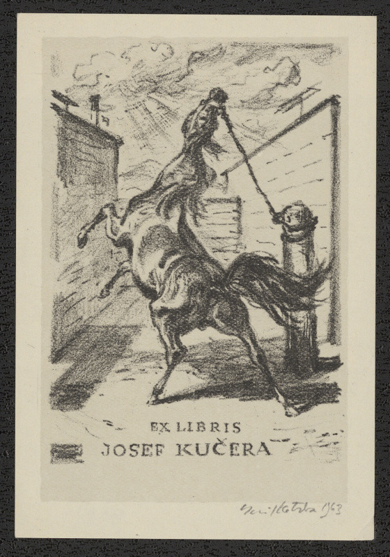 Emil Kotrba - Ex libris Josef Kučera