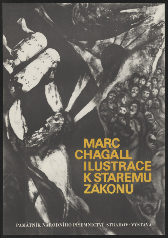 neznámý - Marc Chagall, Ilustrace k Starému zákonu, Památník národního písemníctví