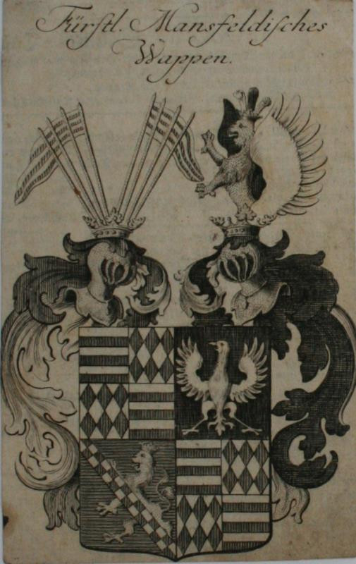 neurčený autor - Fürstl. Mansfeldisches Wappen