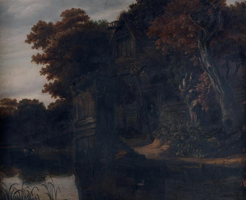 Cornelis Gerritsz Dekker - Stavení u vody