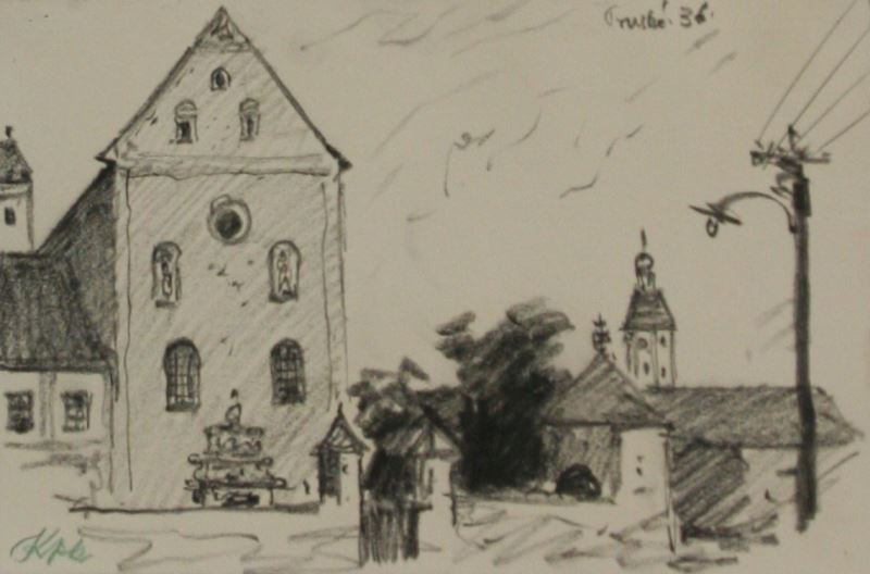 Jan Konůpek - Pruské - kostel