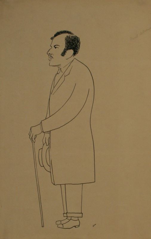 Adolf Hoffmeister - Podobizna Paula Selvera