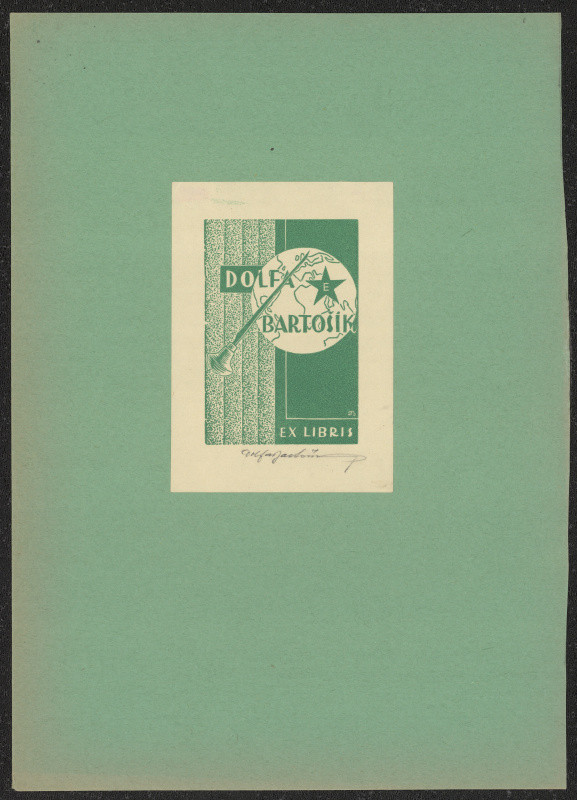 Dolfa (Adolf) Bartošík - Exlibris Dolfa Bartošík