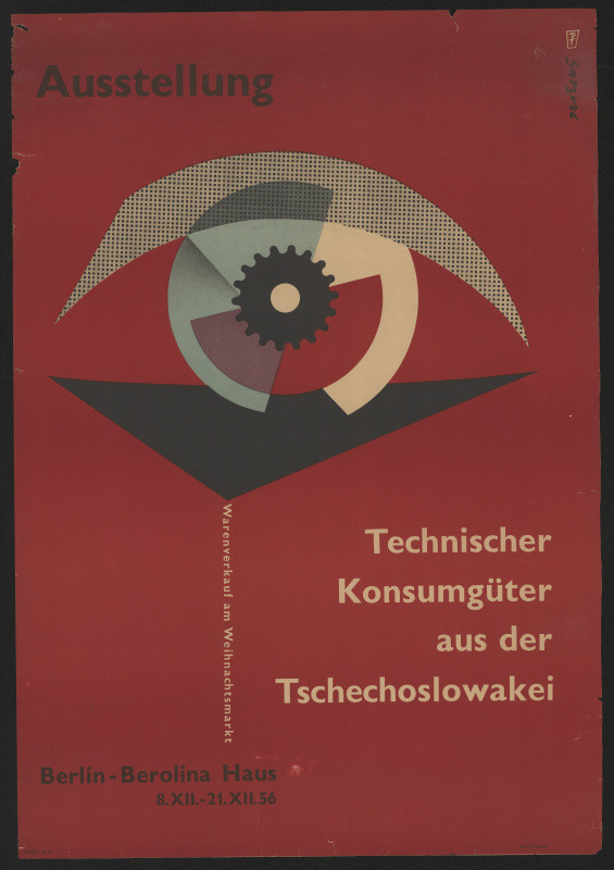Adolf Pražský - Ausstellung technischer konsumgüter aus der Tschechslowakei