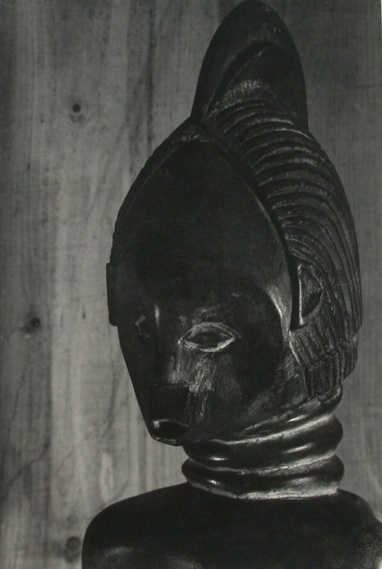 Jan Svoboda - Bez názvu (Černošská plastika, detail hlavy), z cyklu Pojednání o plastice / Untitled, from the Essays on Sculpture cycle