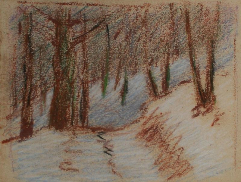 Pečínka František - Les v zimě