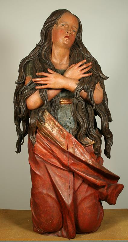 neznámý sochař moravský - Klečící sv. Maří Magdalena