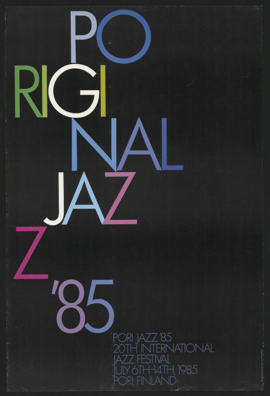 Erkki Ruuhinen - Poriginal Jazz 1985