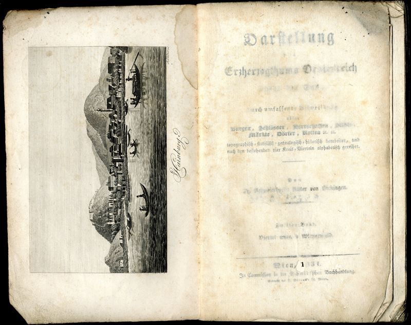Franz Schmeickhardt - Darstellung des Erzherzogthums Oesterreich unter der Ens. Zweiter Band