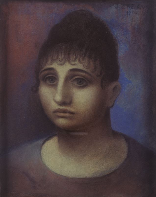 Jan Zrzavý - Portrét mladé ženy