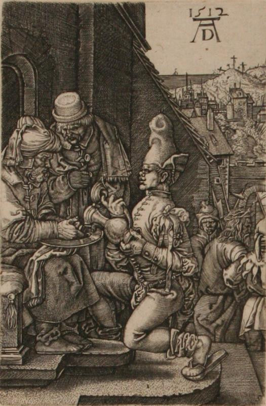 Albrecht Dürer - Pilát myjící si ruce