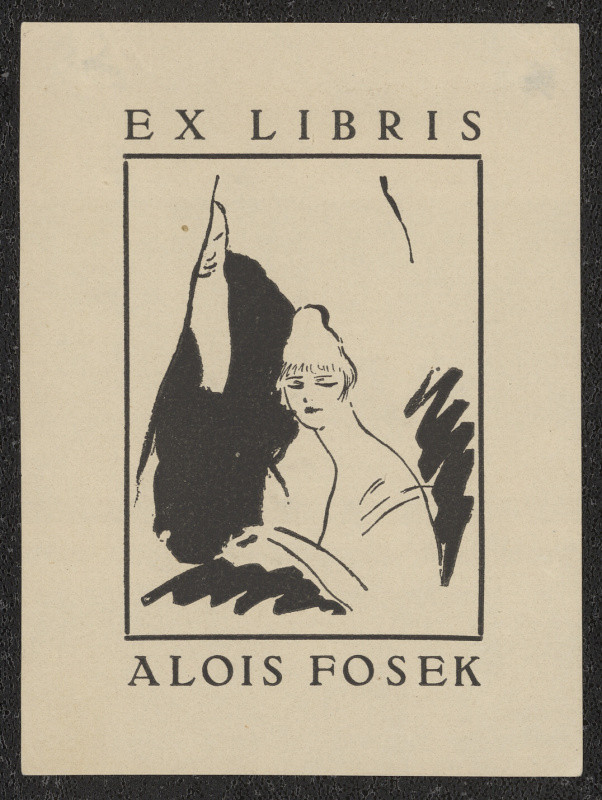 Eduard Milén - Ex libris Alois Fosek
