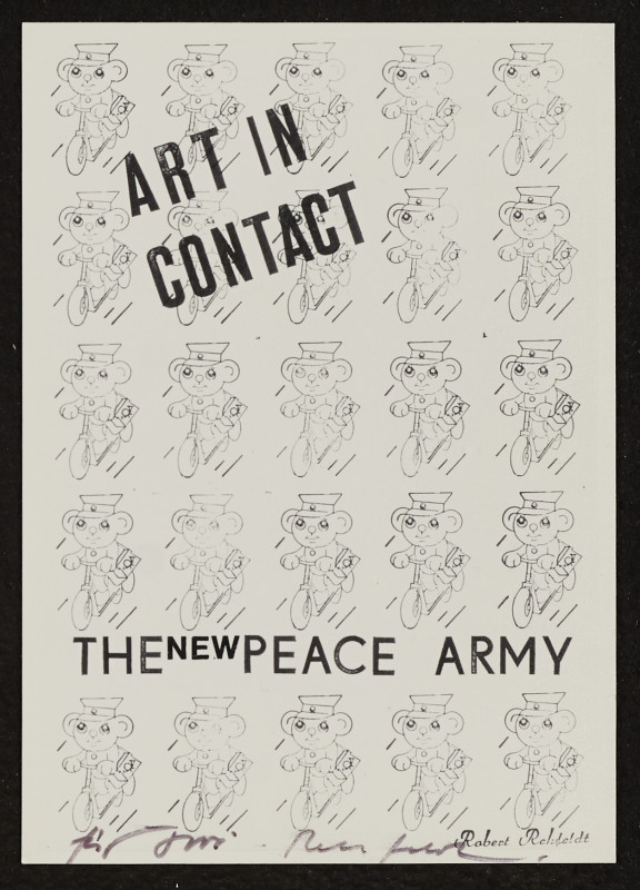 Robert Rehfeldt - Art in Contract - The New Peace Army