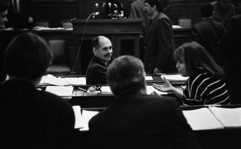 Dagmar Hochová - Lustrace v České národní radě, únor 1991