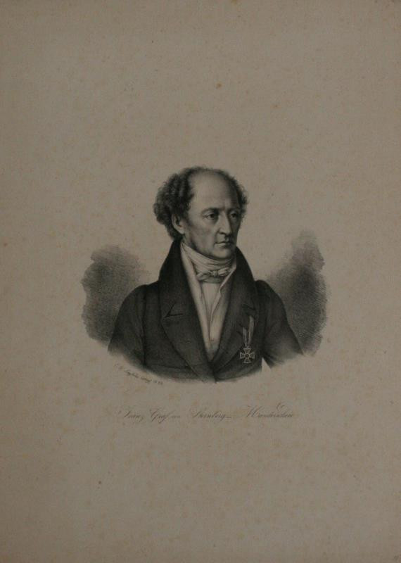 Friedrich (Eduard) Leybold - Franz Graf von Strenberg-Manderscheid