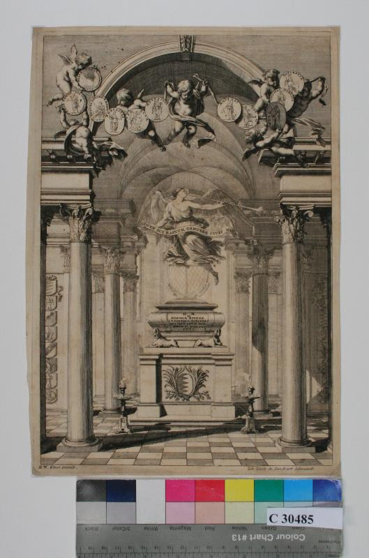 Johann Jakob von Sandrart - Návrh na oltář (náhrobek J.P. Ebnera v Norimberku?)