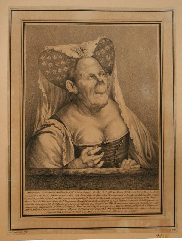 Gilles Antoine Demarteau/1750 - Markéta zvaná Maultasche