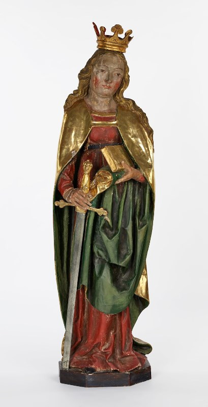 neznámý řezbář moravský (brněnský) - Svatá Kateřina z Tišnova